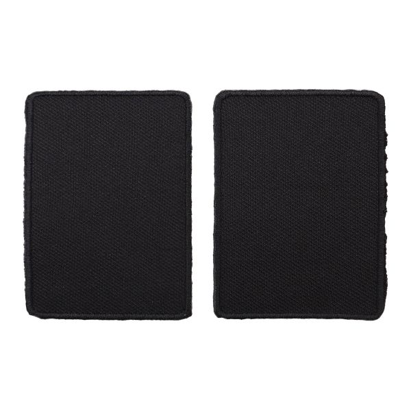 Термоаппликация Прямоугольник 8,5х4,5см, уп. 2 шт, цв.черный