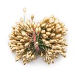 Тычинки для искусственных цветов 0,5х6см (вес 50гр ±3 гр) (7 золотой)