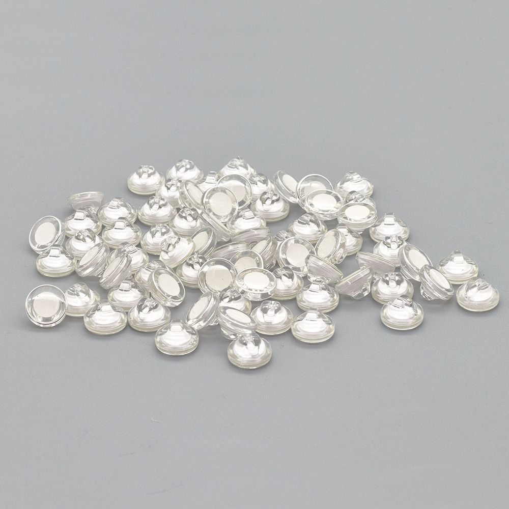 Пуговицы на ножке 18L (11мм) (S.white (серебро-белый)) AK02, 72 шт