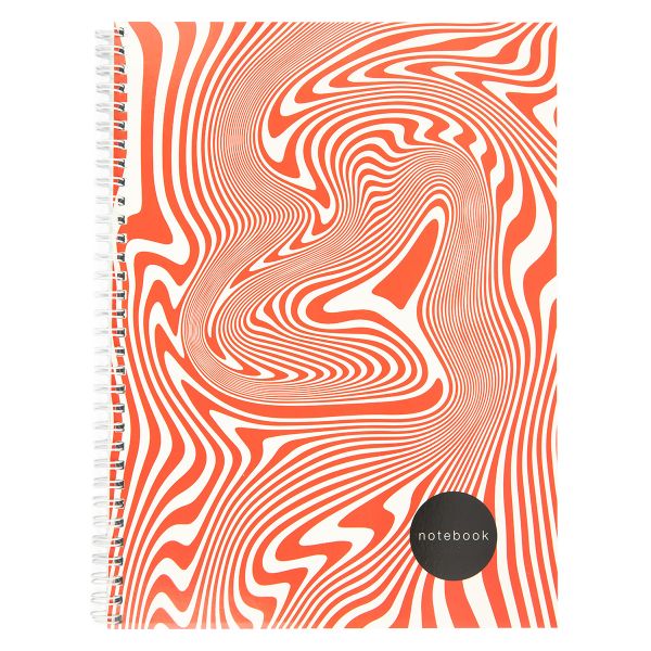 Тетрадь Энергия A4 80 л. на гребне 60 г/м², 4 шт, клетка, SVT 800221 04 красный, Светоч