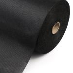 Флизелин клеевой точечный 60 г/м², цв.черный, шир.90см, 100м