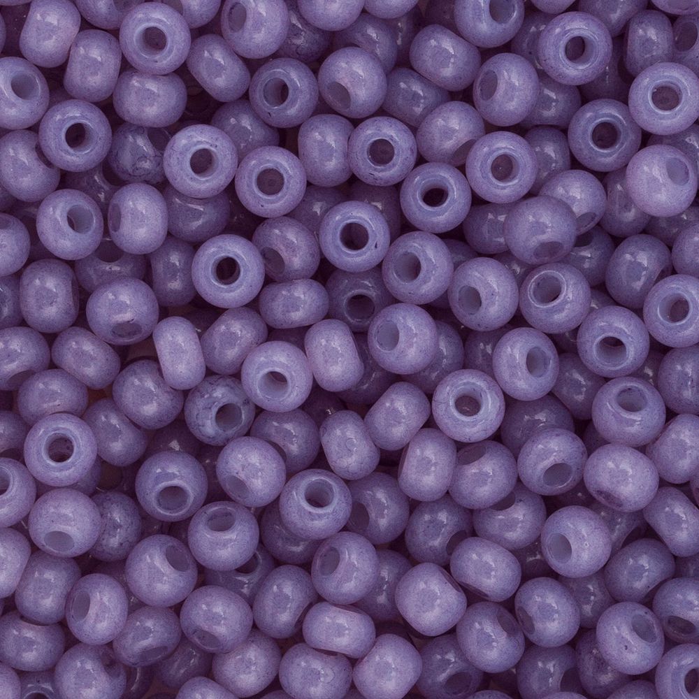 Бисер Preciosa эффект алебастра 10/0, круг.отв., 100 г (5х20 г)