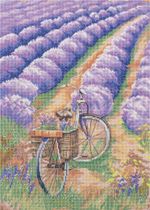 Набор для вышивания нитками Panna, Красоты Прованса, 21,5х29,5 см