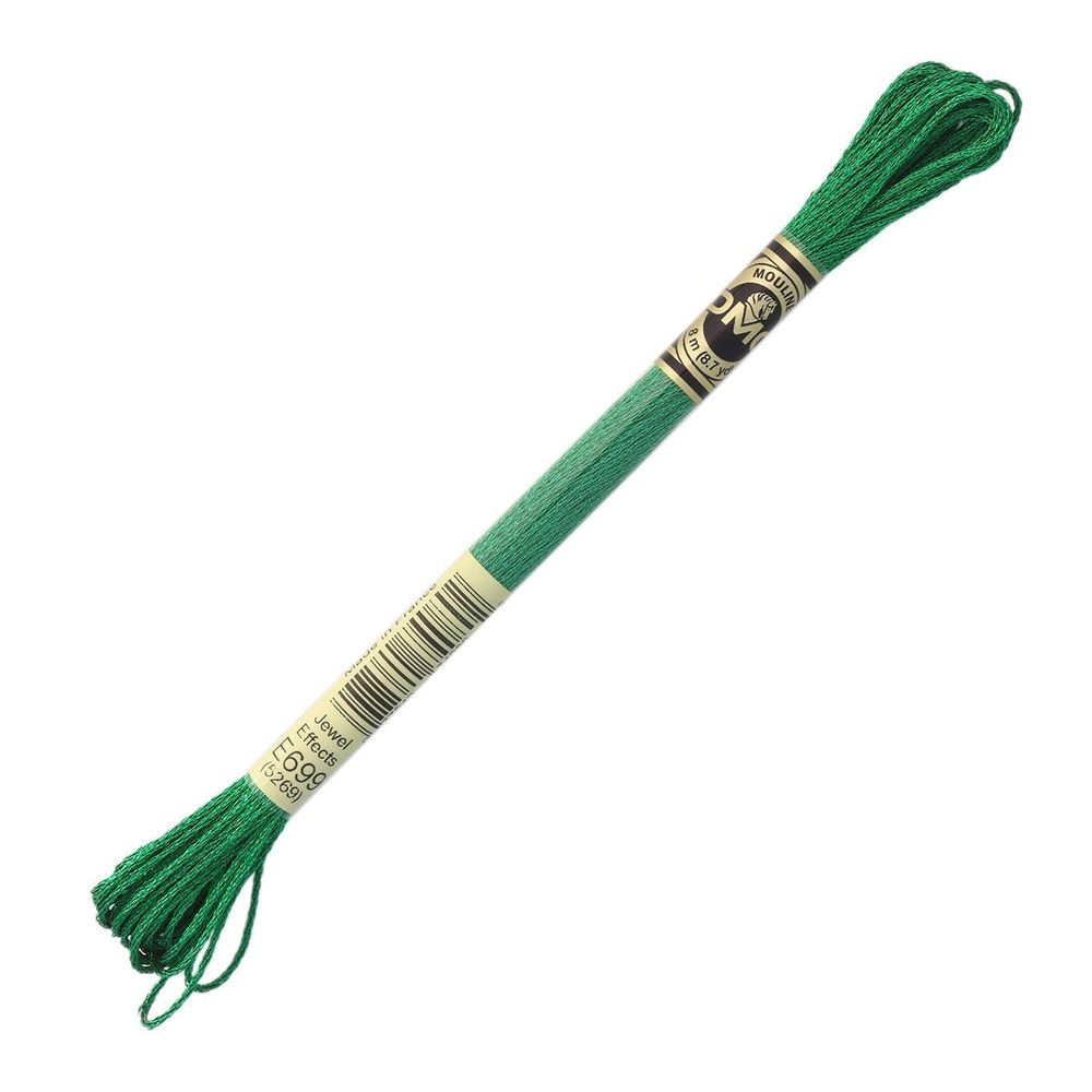 Мулине DMC 317, 8 м, мет. (E699), 6 мотков по 8 метров