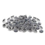 Пуговицы на ножке 18L (11мм) (Black (черный)) AK02, 72 шт