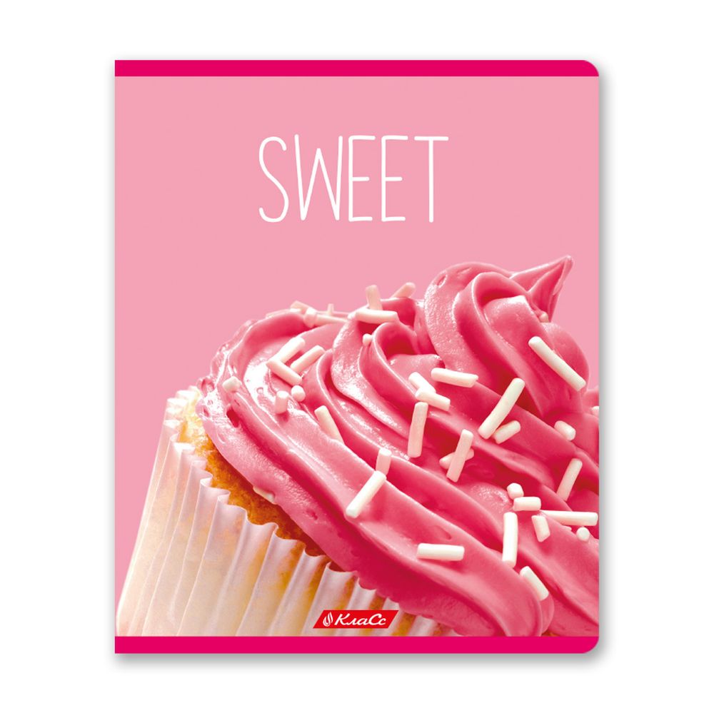 Тетрадь ученическая общая, A5+ 48 л. на скобе 65 г/м², белизна 100%, 10 шт, линия в термоусадочной пленке, 000309 Сластёна, Светоч 48ТСК5_1_3_2