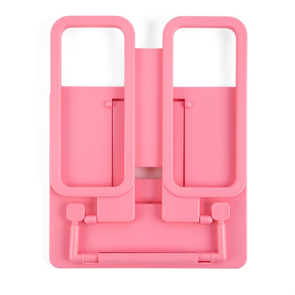 Подставка для книг пластиковая (базовые цвета), розовый, Лео LPDK-01