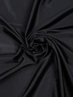 Атлас стрейч для нижнего белья 107 г/м², 125 см / 25 метров, 0180 цв.черный
