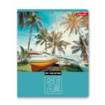 Тетрадь ученическая общая, глянцевая ламинация, A5+ 96 л. на скобе, белизна 100%, 5 шт, клетка, 000348 Вокруг света, Светоч 96ТСК5_3_3_1