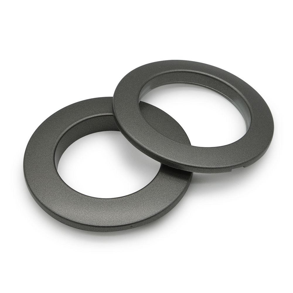 Люверсы шторные ⌀35 мм, с многоуровневым замком цвет № 36 матовый никель, 10 шт