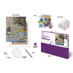 Кристальная (алмазная) мозаика Фрея ALPD-318, на подрамнике, Натюрморт с устрицами, 40х50 см