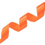 Лента атласная 1-сторонняя 25.0 мм / 22.86±1 метров, 044 оранжевый, Globus