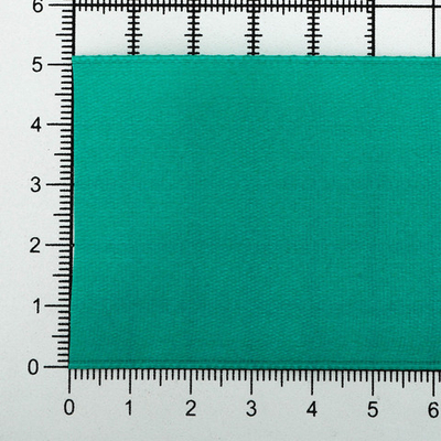 Лента атласная 1-сторонняя 50.0 мм / 22.86±1 метров, 121 бирюзовый, Globus