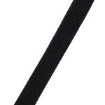 Шнур отделочный трикотажный плоский ⌀10.0 мм / 70 метров, черный