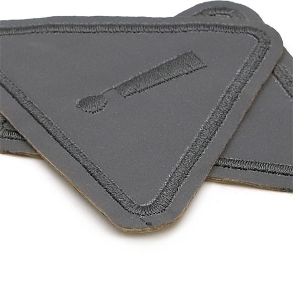 Термоаппликация светоотражающая Внимание, 69х52 мм, LA422, 3 шт