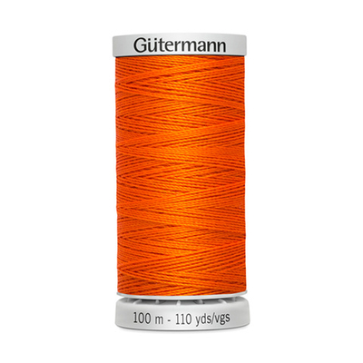 Нитки суперкрепкие Gutermann Extra Strong M782, 100м, 351 оранжевый, 5 катушек