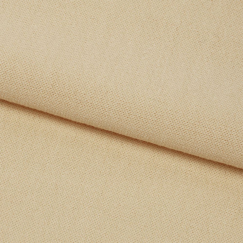 Футер 2-нитка петля поливискоза стрейч 220 г/м², 160 см / 3 метра, ФУТ2Х.TBY.ПЭ-ВИС.S805.3, цв.S805 айвори