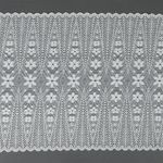 Кружево бельевое эластичное 220 мм / 18 м, 1909, цв.004 белый, Kruzhevo