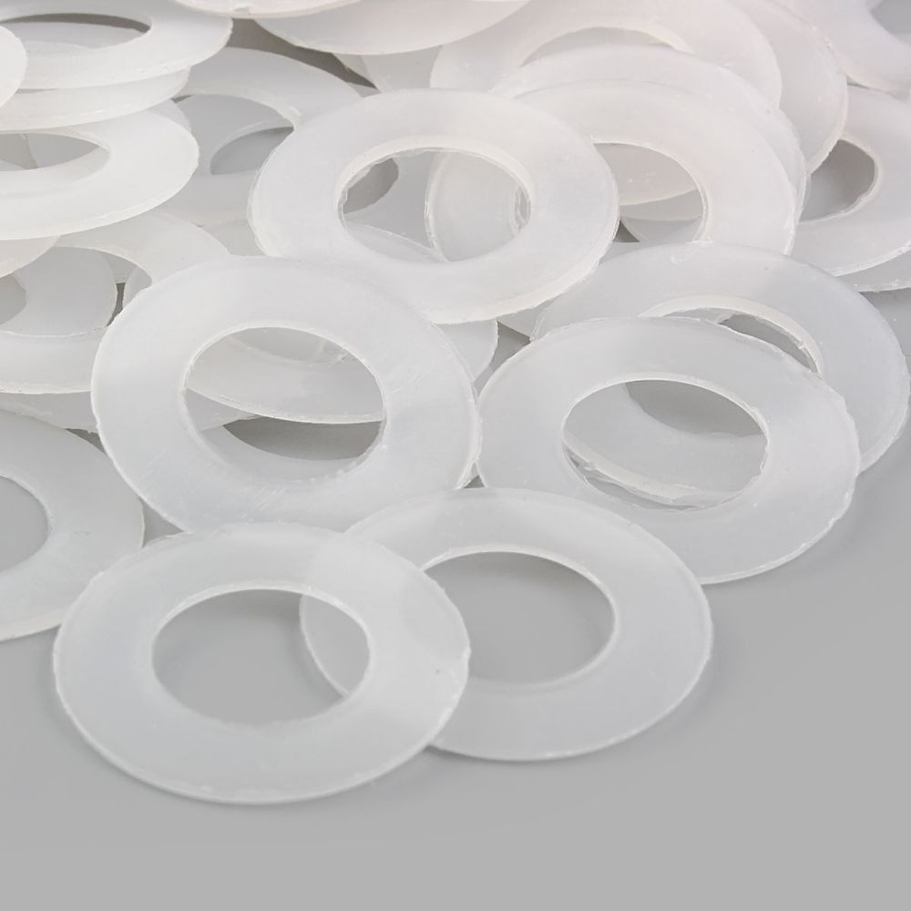 Кольцо уплотнительное под блочку ⌀13.6 мм (внешн. 23.6 мм), h6.68 мм (№26), пластик, ≈100 шт