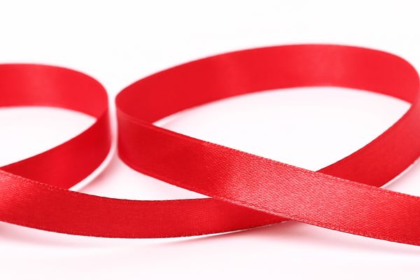 Лента атласная 1-сторонняя 12.0 мм / 33±2 метра, 065 красный, Gamma