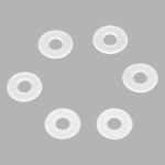 Кольцо уплотнительное пластик под кнопку ⌀5 мм (61/ Альфа), ≈5000 шт, New Star