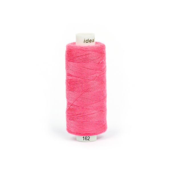 Нитки швейные бытовые Ideal 40/2, 366 м / 10 кат., 162 розовый