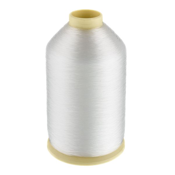 Нить прозрачная (мононить) 0.12 мм / 5000 метров, 100% полиамид (капралон), прозрачный