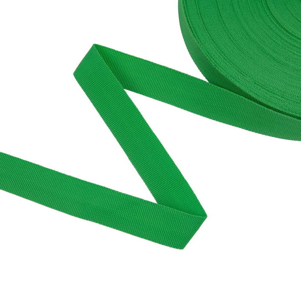 Стропа (ременная лента) 30 мм / 50 метров, толщ. 1.07 мм, [16 г/пог.м], 100% п/п, 503 салатовый, Gamma G-30 ЦВ