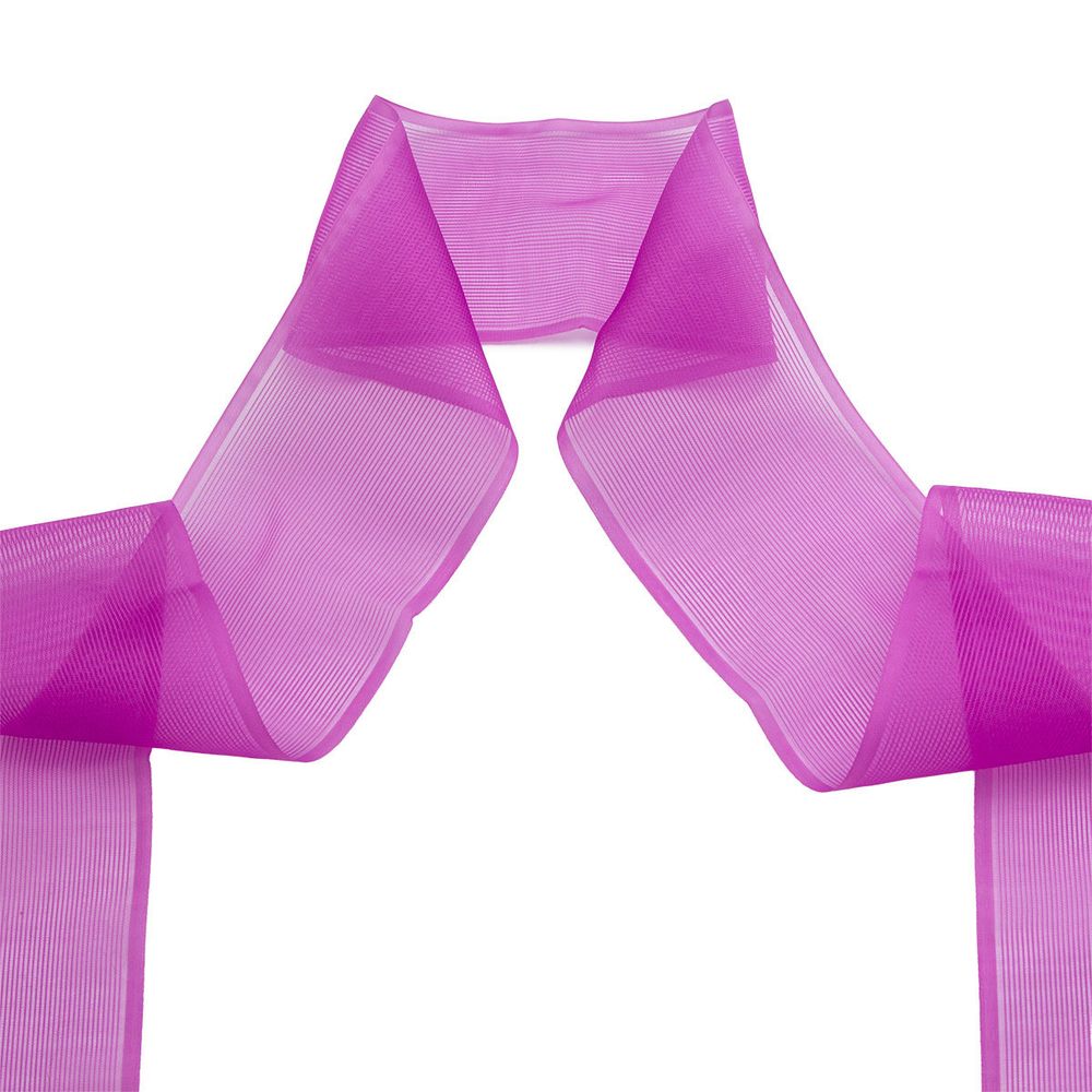 Лента для бантов (капрон) _8 см, 25 м (сирень) С3501