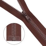 Молния трактор Arta Т6 (6 мм) 1 зам., разъем., 50 см, цв. 066 св.коричневый, уп.5 шт