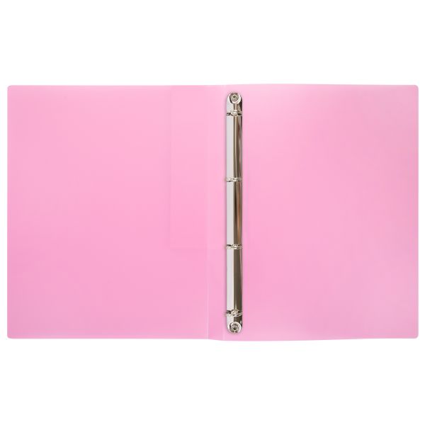 Папка на 4 О-кольцах A4 700 мкм 25 мм, 1 шт, d-17 мм, клубника EC211420073, Expert Complete