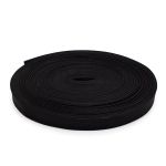 Резинка башмачная 20.0 мм / 25 метров, вязаная, черный