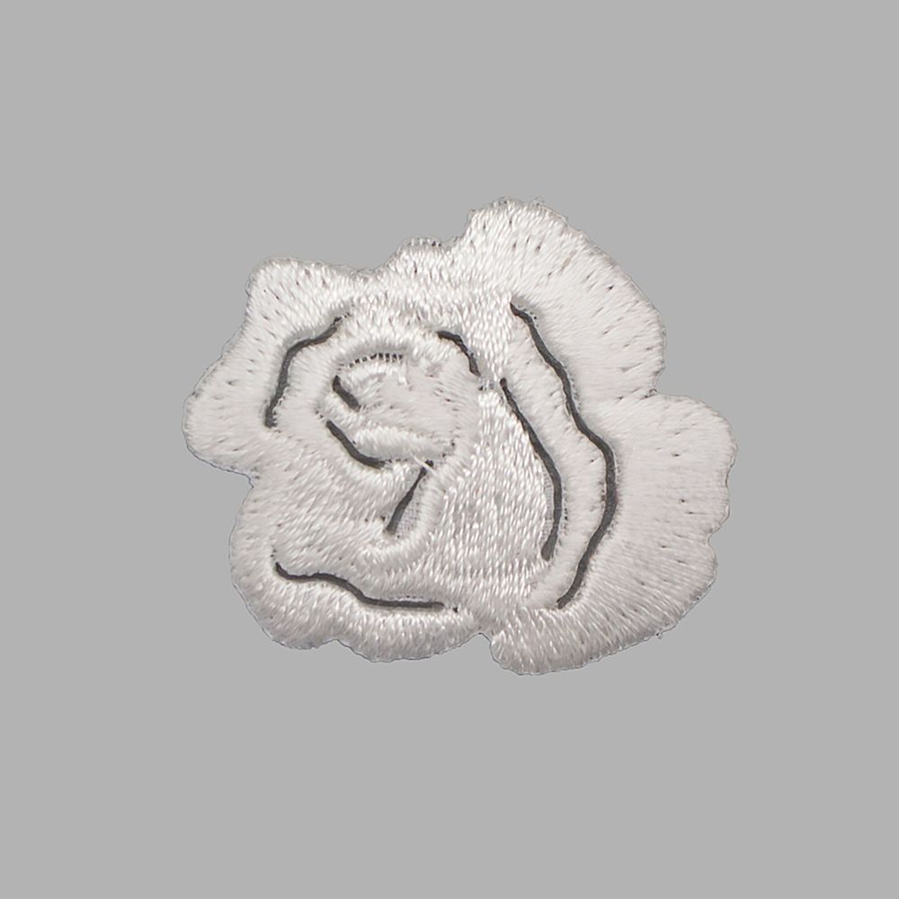 Термоаппликация Роза мал. бел. Prym