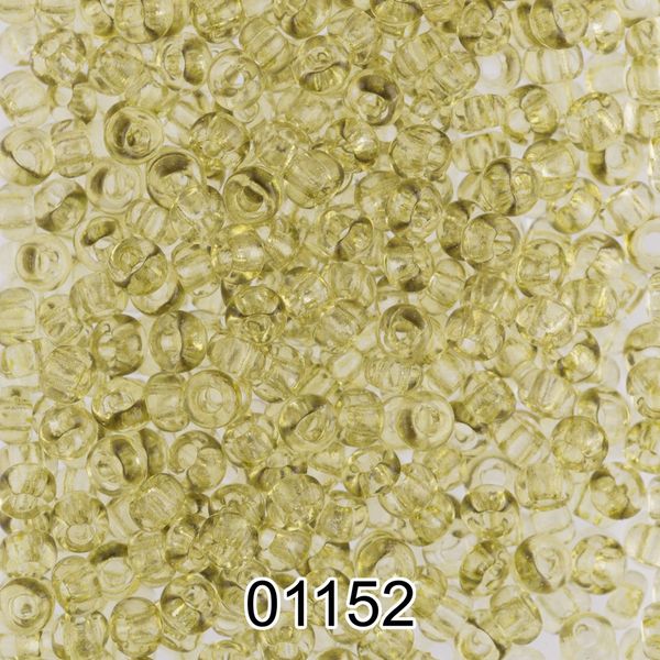 Бисер Preciosa круглый 10/0, 2.3 мм, 500 г, 01152 (Ф411) св.салатовый