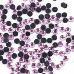 Стразы клеевые акрил 1.9-2.1 мм, 144 шт, 022 св.сиреневый (lt.amethyst), Zlatka RS/144
