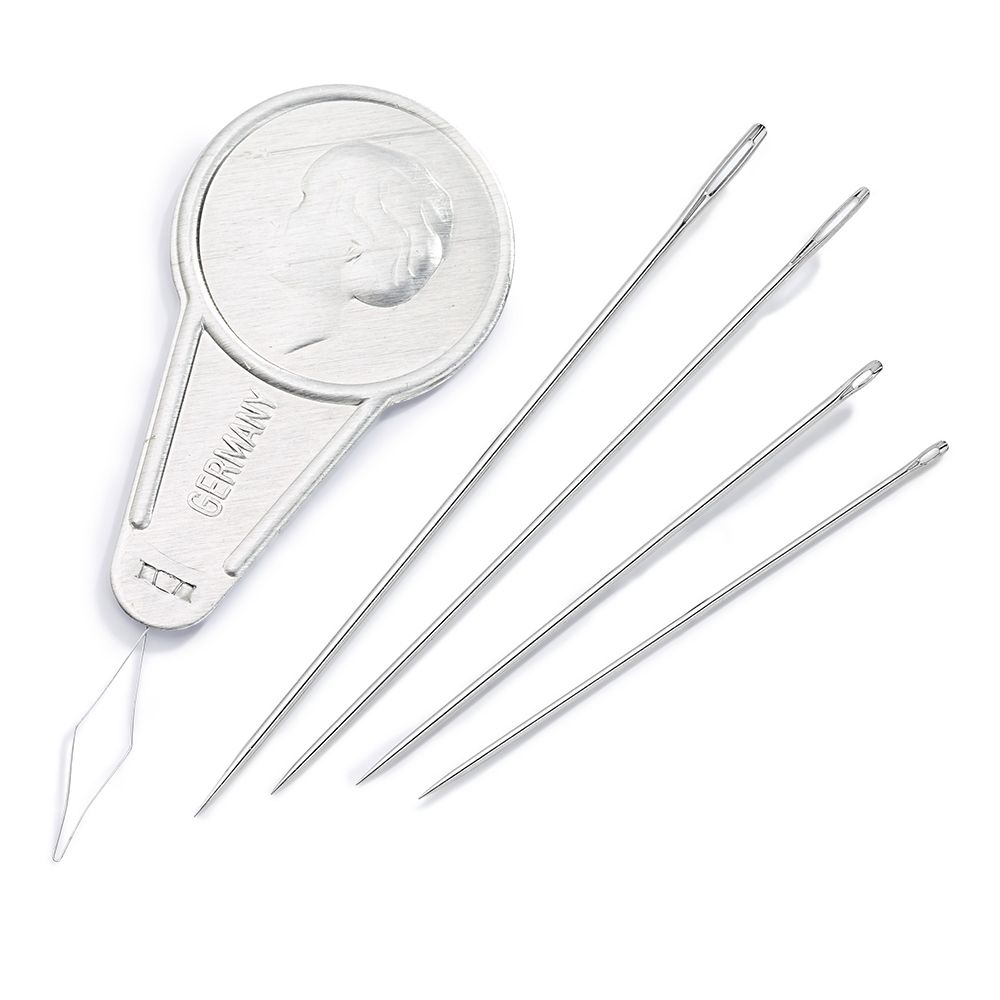 Иглы ручные для штопки 19 шт, с нитевдевателем, Prym 128152