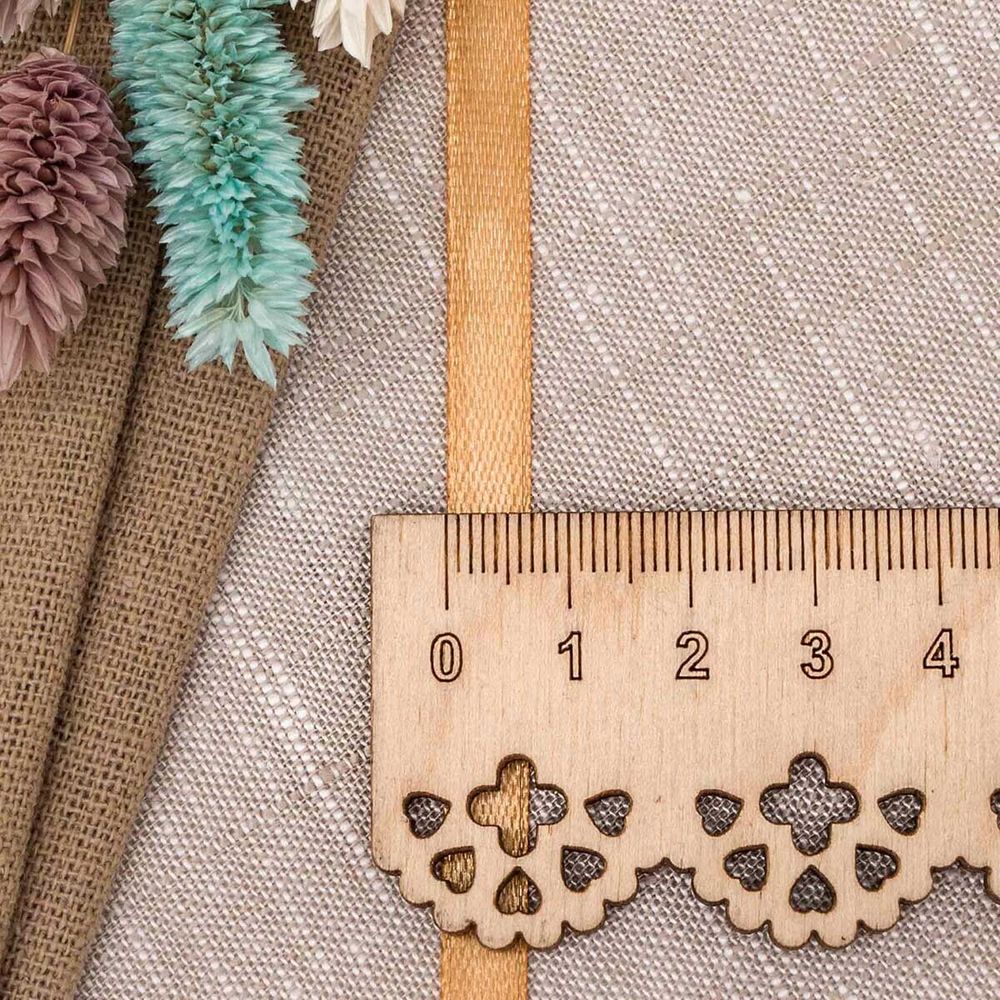 Лента атласная 1-сторонняя 6.0 мм / 22.86±1 метров, 039 т.золотой, Globus