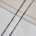 Шпагат джутовый ⌀1.4 мм / 50 метров (50 г), 2-ниточный, 1200 текс, евробобина, черный