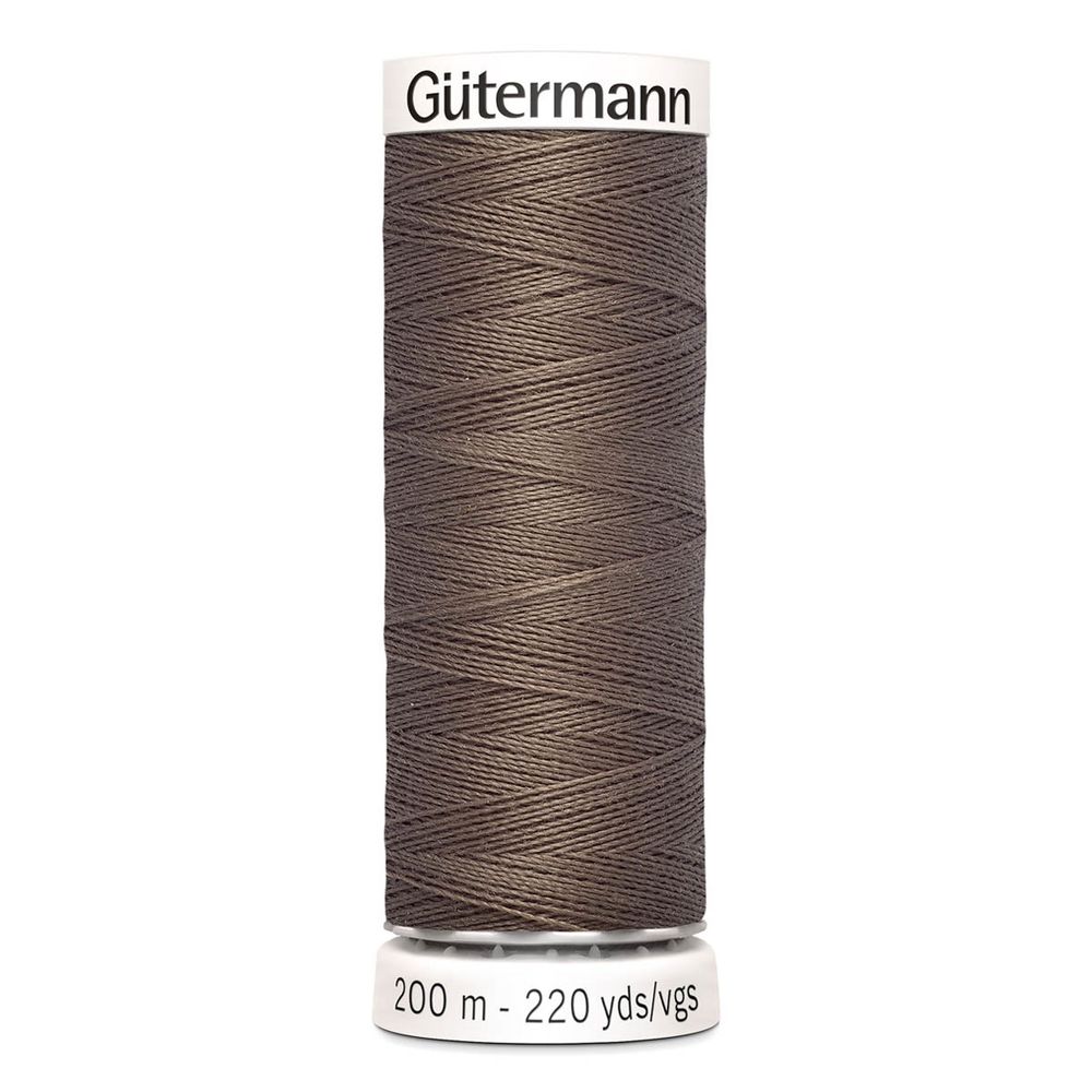 Нитки универсальные Gutermann Sew-all, 200м, 439 палево-коричневый