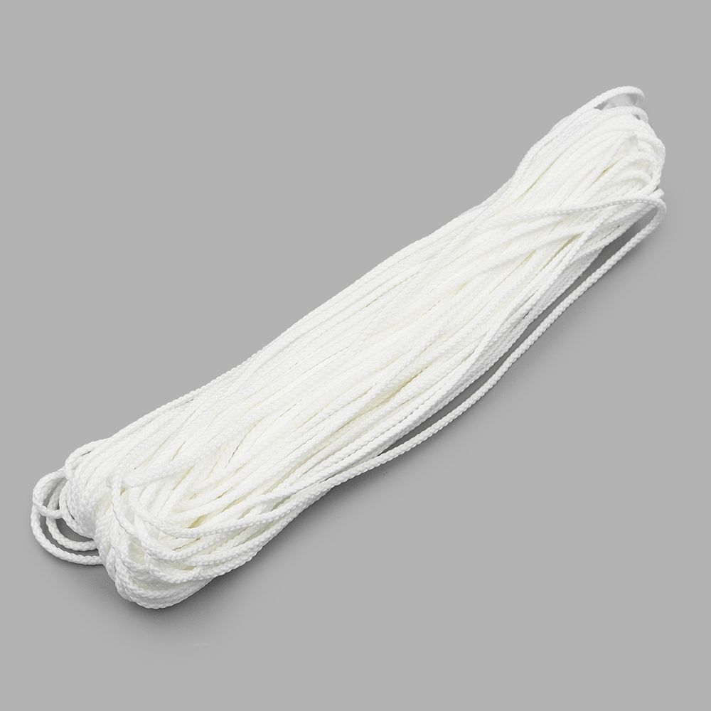 Шнур плетеный ⌀3.0 мм / 30 метров, белый
