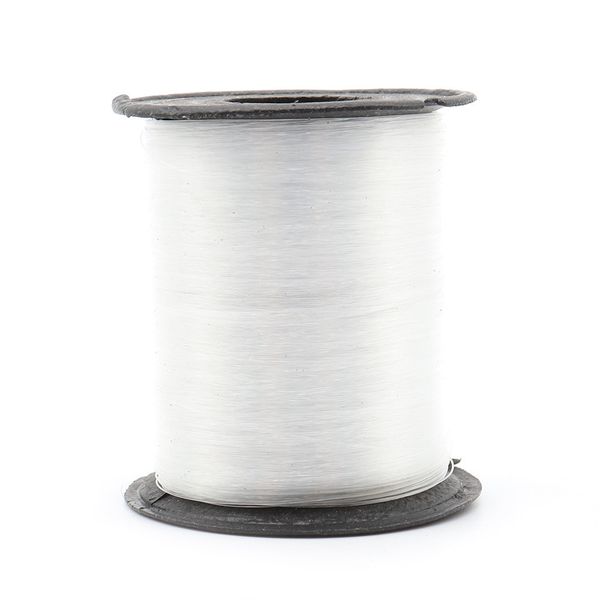 Нить прозрачная (мононить) 0.15 мм / 10 кат. по 182 метра, белый