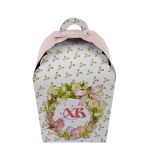 Коробка под кулич 17х17х26 см, Весенняя Пасха, S-Chief CBC-011