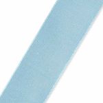 Лента атласная 2-сторонняя 38.0 мм, 25 м, Prym, 52 голубой /TOS/