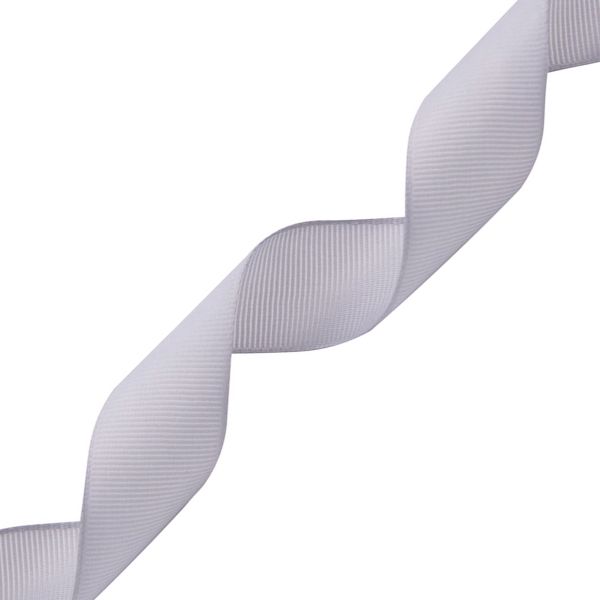 Лента репсовая (в рубчик) 25.0 мм, 148 стальной, уп.18,28 м