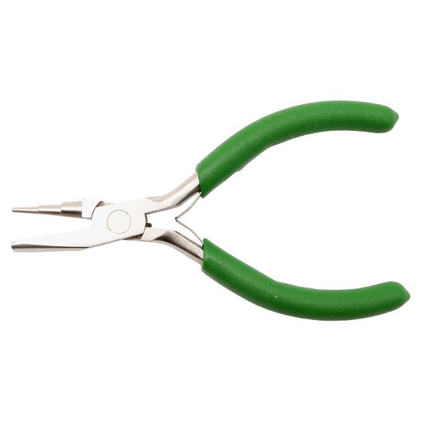 Кругло/плоскогубцы ступенчатые с закругленной ответной частью 12,5см, Astra&Craft, XPL020