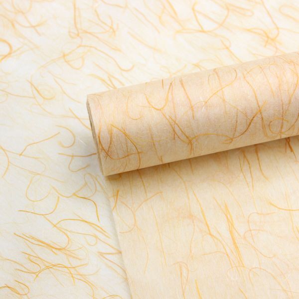 Бумага упаковочная шелковая, Астра креатив, рулон 68см, 4,57м, M18-20 оранжевый