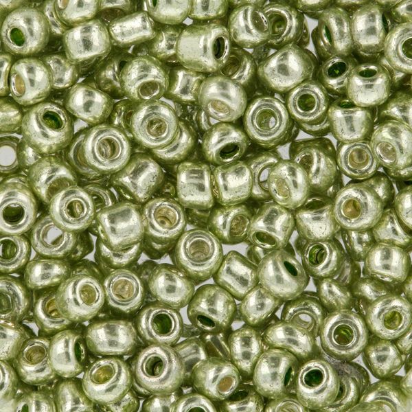 Бисер Zlatka 8/0 (2.9 мм), 100 г (10х10 г), №0565 зеленый, GR