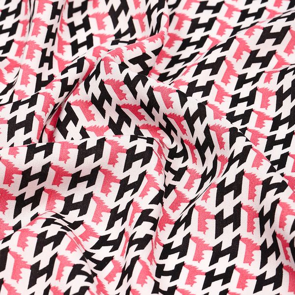 Штапель 90 г/м², 145 см / 2 метра, TBY.Vi.pr.E1346.6.2, цв.06 розовый