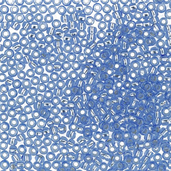 Бисер Toho 11/0 круглый (2.2 мм), 25 г (5х5 г), 0033 св.синий