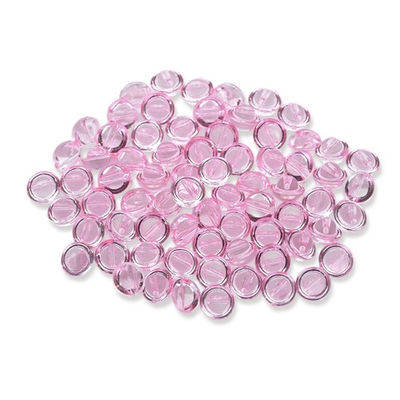 Пуговицы на ножке 16L (9мм) (Pink (розовый)) AK06, 72 шт